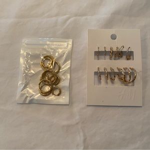 Gold Huggie Hoop Earrings
